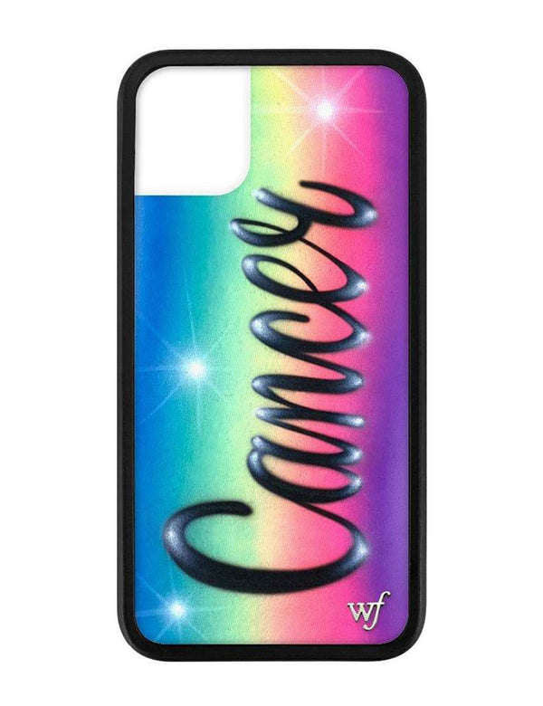 wildflower cancer airbrush iphone 11 case