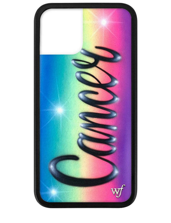wildflower cancer airbrush iphone 11 pro case
