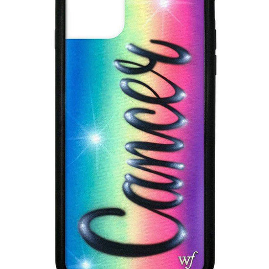 wildflower cancer airbrush iphone 11 pro max case