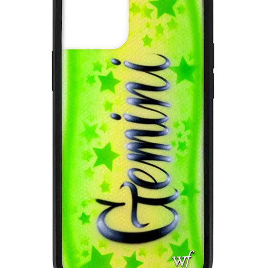 Wildflower Gemini Airbrush iPhone 12 12 Pro Case