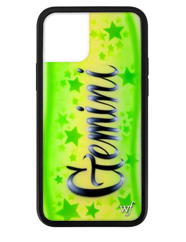 Wildflower Gemini Airbrush iPhone 12 12 Pro Case