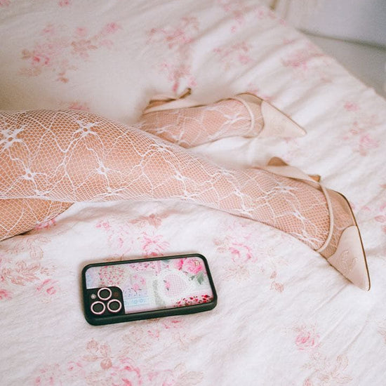 Wildflower Frilly Floral iPhone Case Lifestyle Image 02
