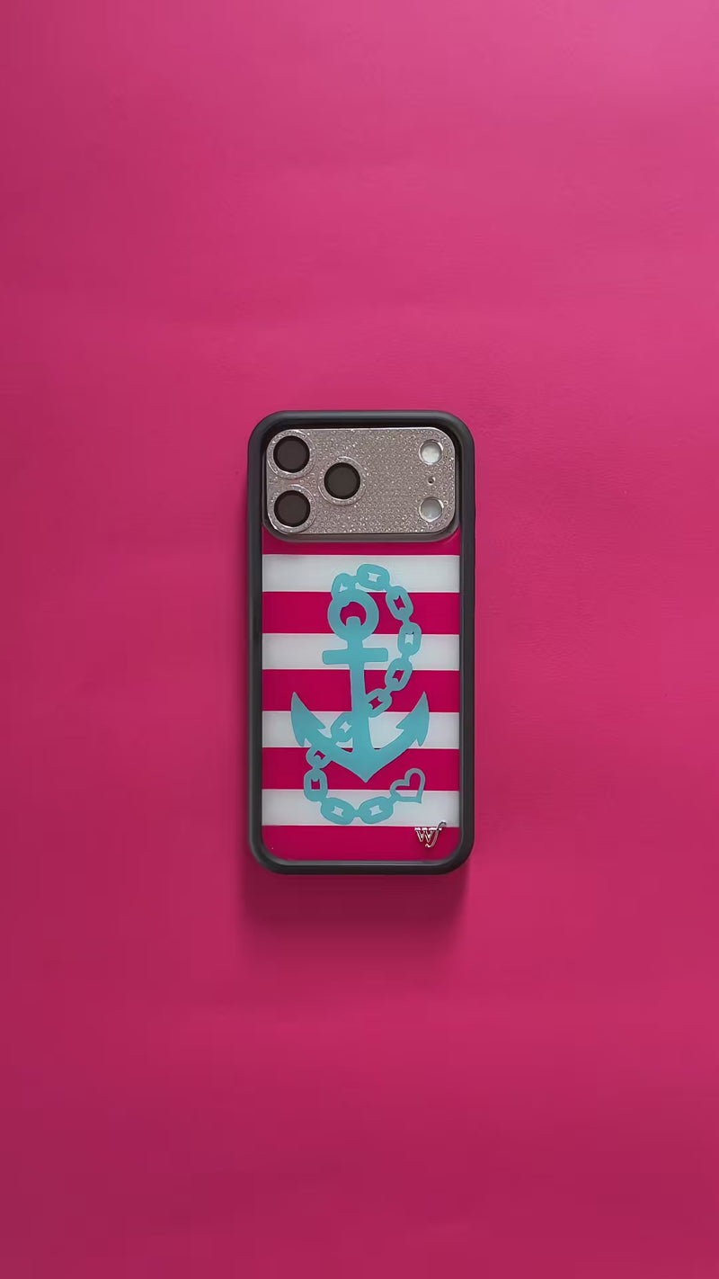 wildflower cases ahoy babe and turquoise polka dot phone cases