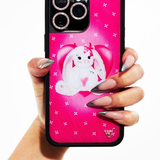 wildflower be my bunny iphone case