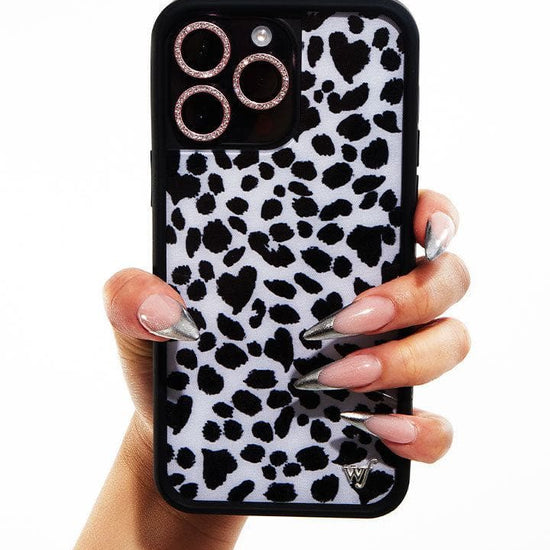 wildflower dalmatian iphone case