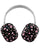 wildflower black and pink floral airpodsmax cover 