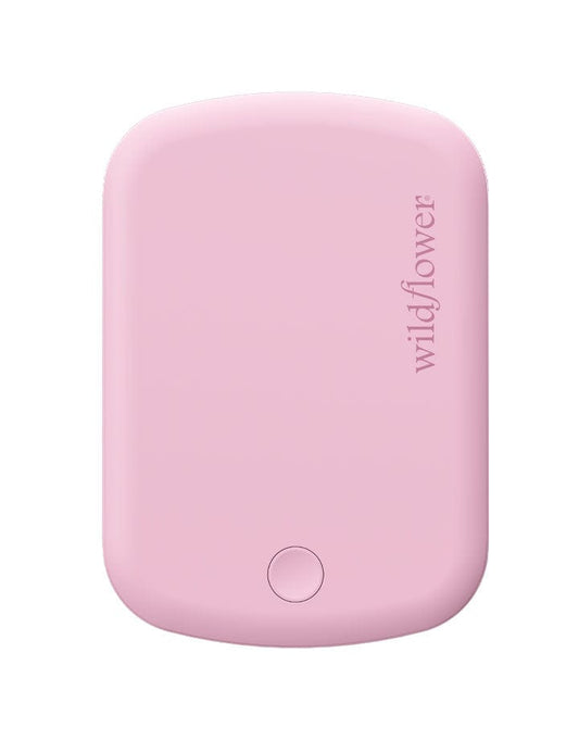 wildflower magSafe® portable charger - pink