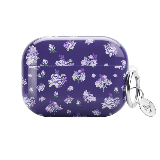 wildflower sugar plum floral airpodspro case