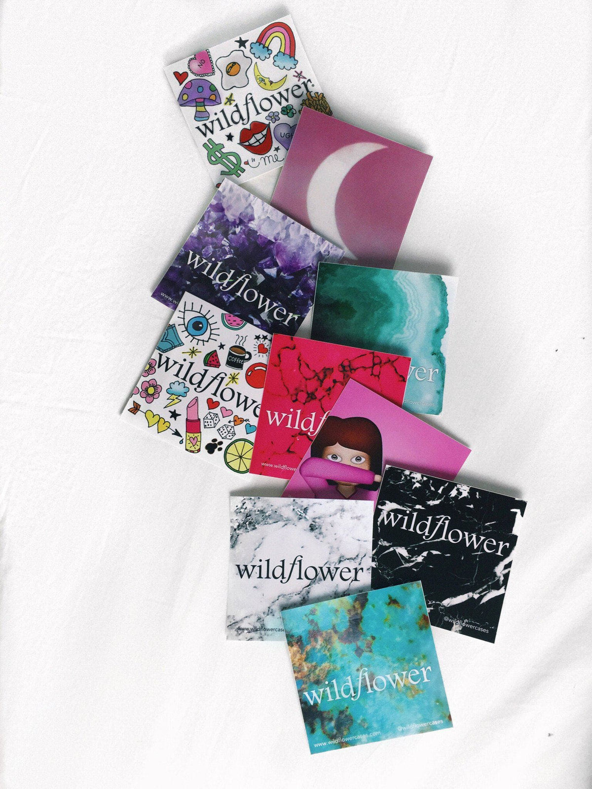 Hand Pic Image 01 Wildflower 10 Sticker Pack 
