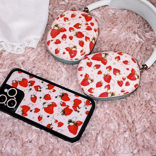 Strawberry Fields AirPod Max Cover.