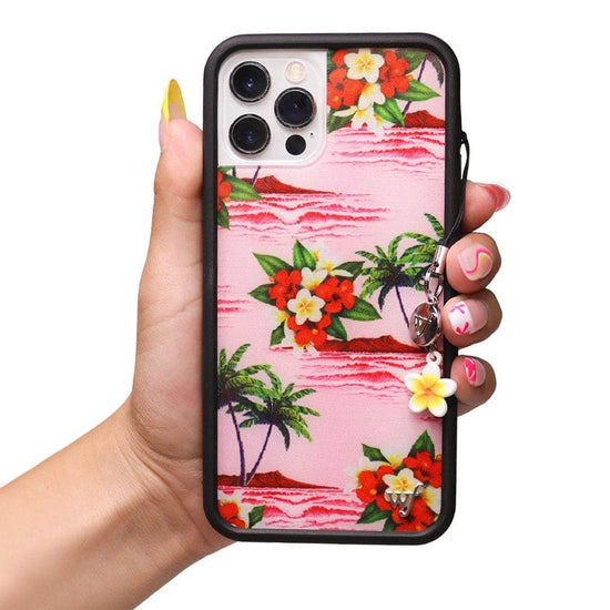 Lifestyle Image 03 Pink Hawaiian iPhone Case