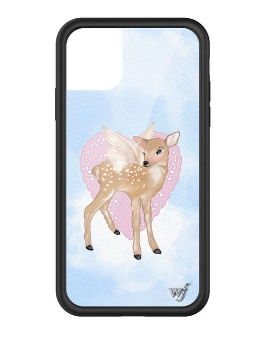 wildflower fawn iphone case