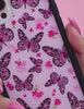 Wildflower Pink Butterfly iPhone 13 Pro Max case