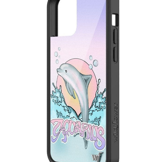 wildflower aquarius iphone 12/12pro case