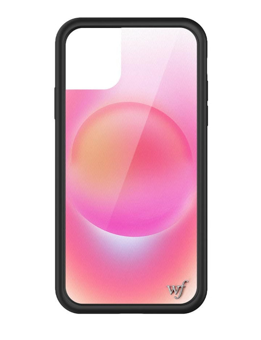 wildflower hot pink aura iphone 11pro case