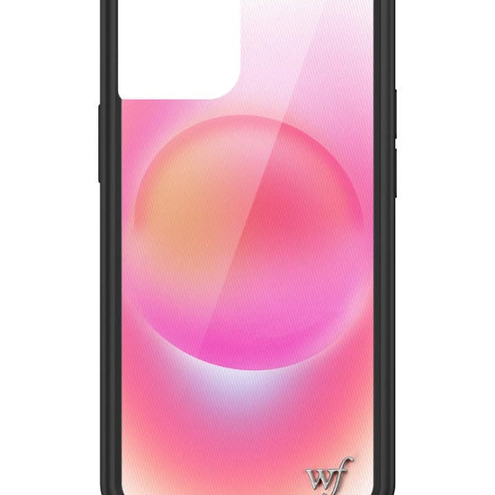 wildflower hot pink aura iphone 13mini case