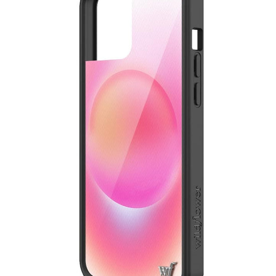 wildflower hot pink aura iphone 12promax case