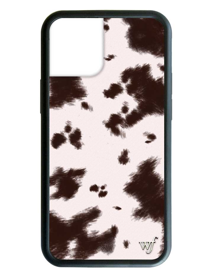 Wildflower Cowhide iPhone 12 Case Wildflower Cases