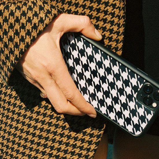 Houndstooth iPhone 11 Case.