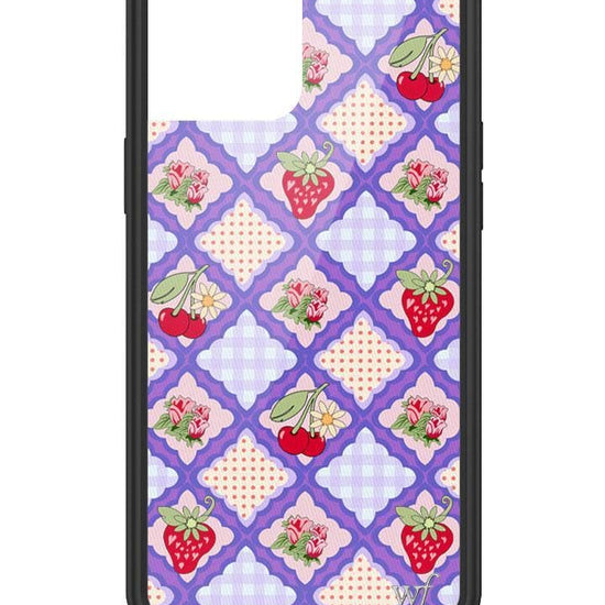 wildflower berry jam iphone 12 pro max case