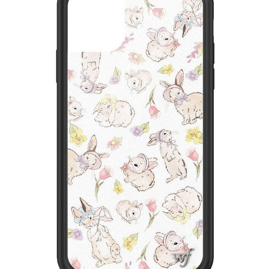wildflower bunnies in bonnets iphone 11