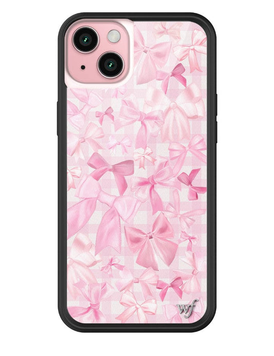 wildflower bow beau iphone 15plus case