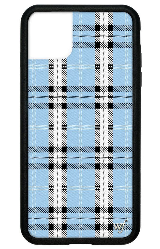 Blue Plaid iPhone 11 Pro Max Case
