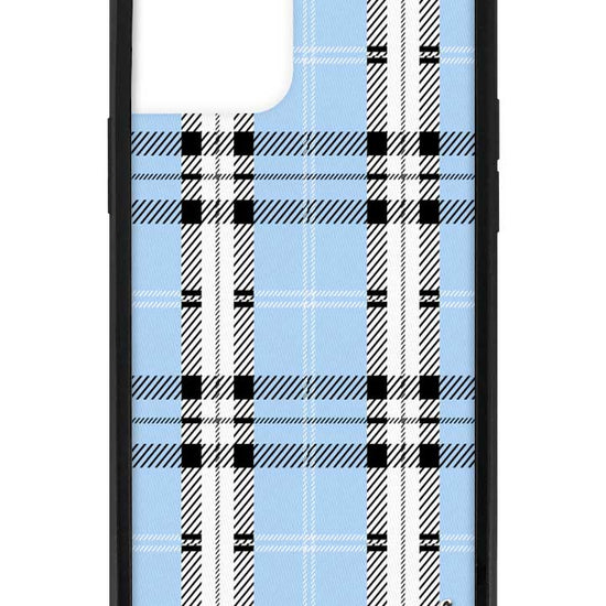 Blue Plaid iPhone 12 Pro Case