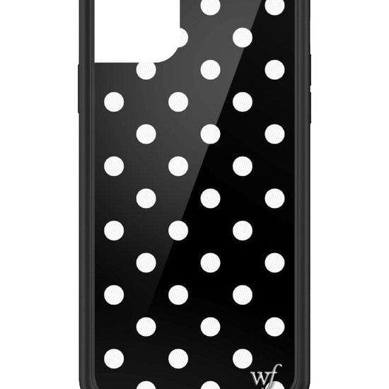 wildflower polka dot iphone 11promax|black and white