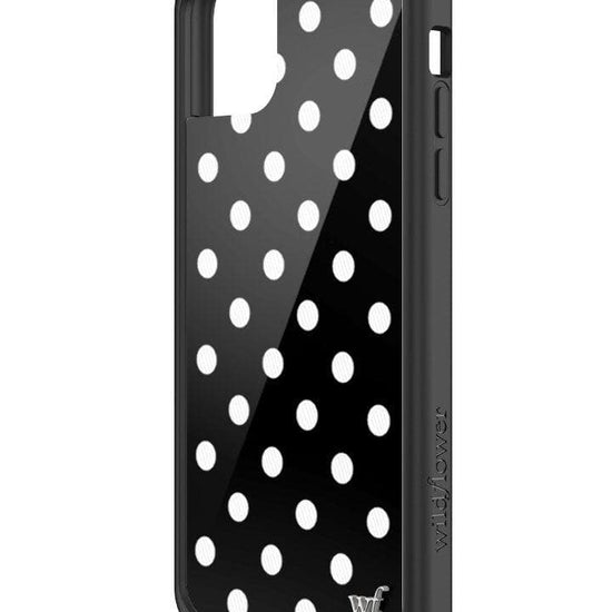 Polka Dot iPhone 11 Pro Max Case | Black and White.