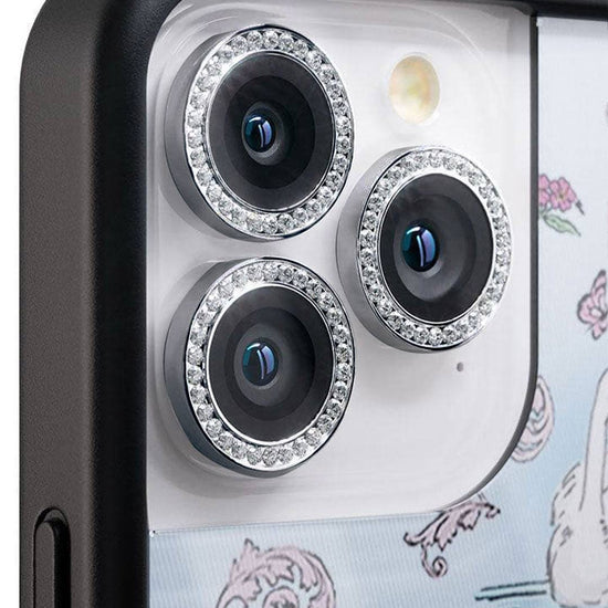 wildflower camera bling black iphone 15 pro/15 pro max