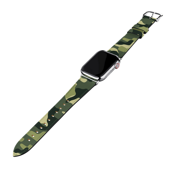 Green Camo Apple Watch Band Wildflower Cases
