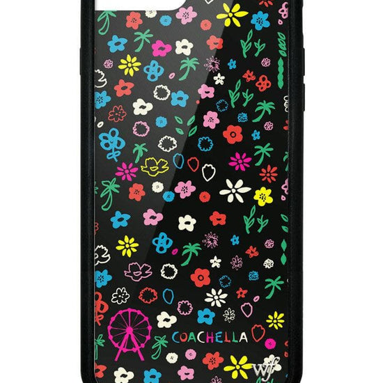 Coachella Black iPhone 6+/7+/8+ Plus Case.