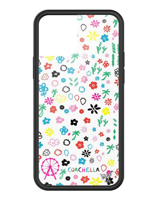 wildflower coachella  iphone 12/12pro | white
