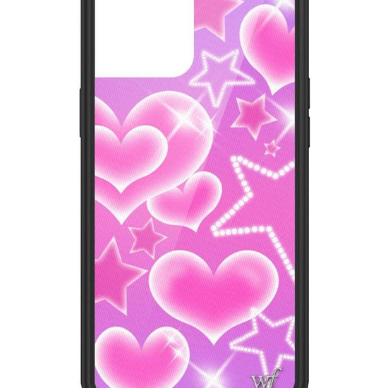 LOUIS VUITTON LV LOGO PINK SPARKLE iPhone 12 Mini Case Cover