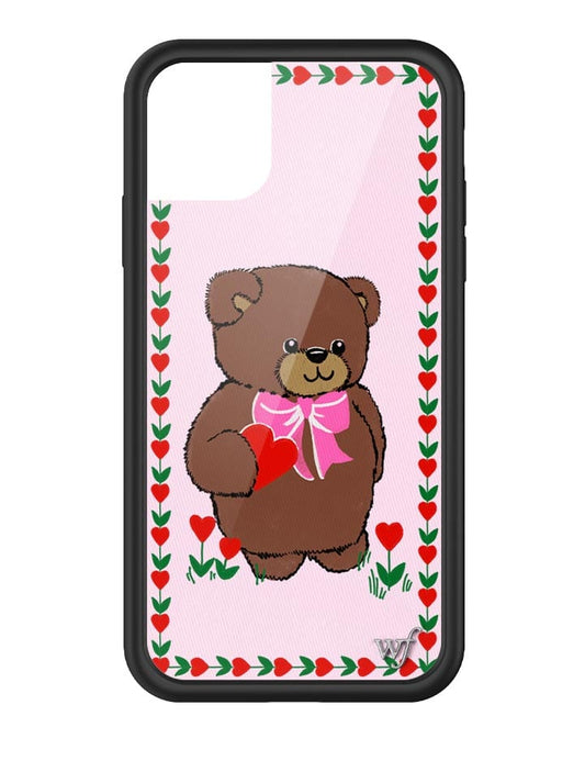 wildflower danielle guizio teddy bear x wildflower iphone 11 case