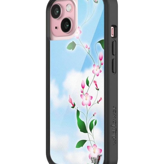 wildflower danielle guizio water lily x wildflower iphone 15 case
