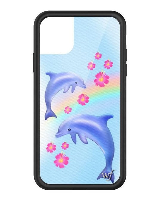 wildflower dolphin love iphone 11pro
