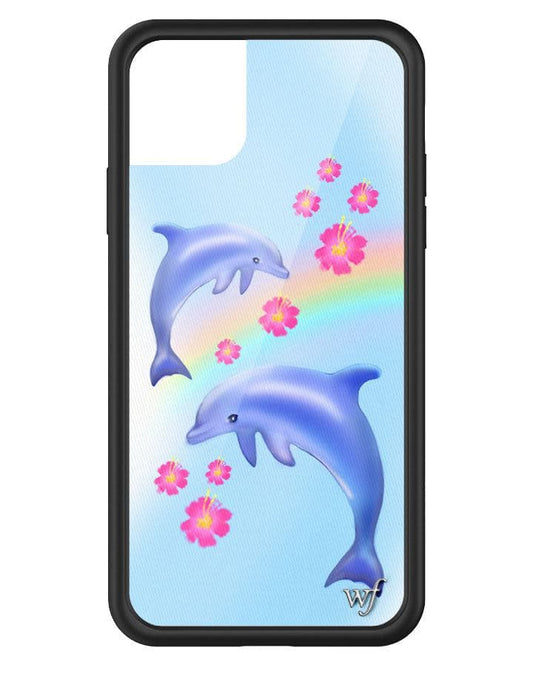 wildflower dolphin love iphone 11promax