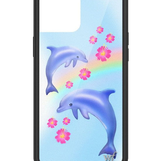 wildflower dolphin love iphone 12promax