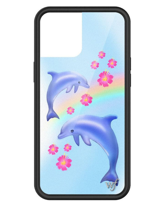 wildflower dolphin love iphone 12promax