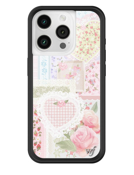 wildflower frilly floral iphone 15pro case