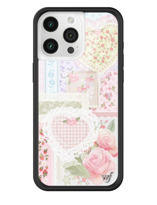 wildflower frilly floral iphone 15promax case
