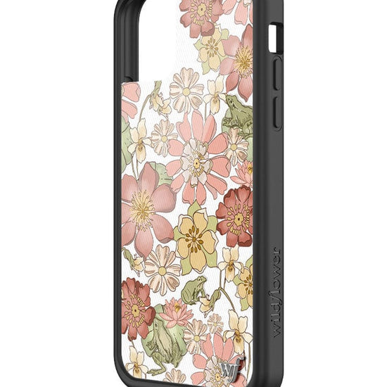 wildflower lily pad floral iphone 11 case