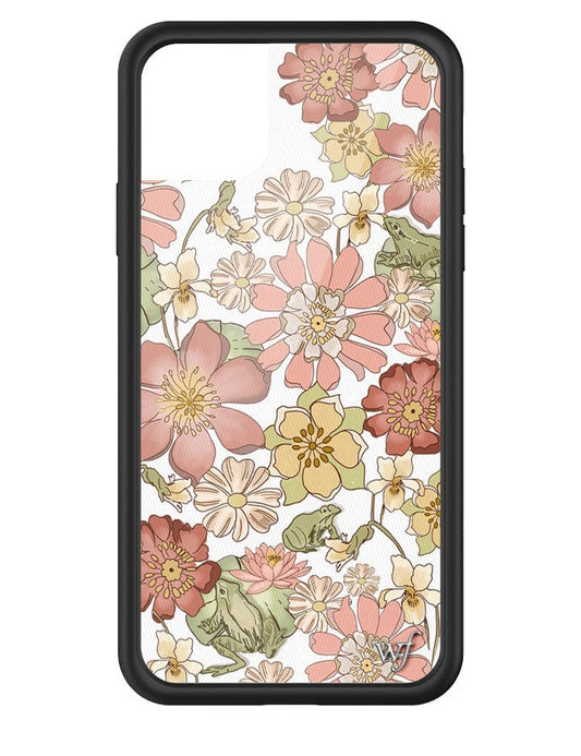 wildflower lily pad floral iphone 11promax