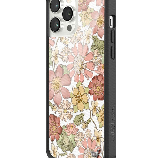wildflower lily pad floral iphone 13promax case
