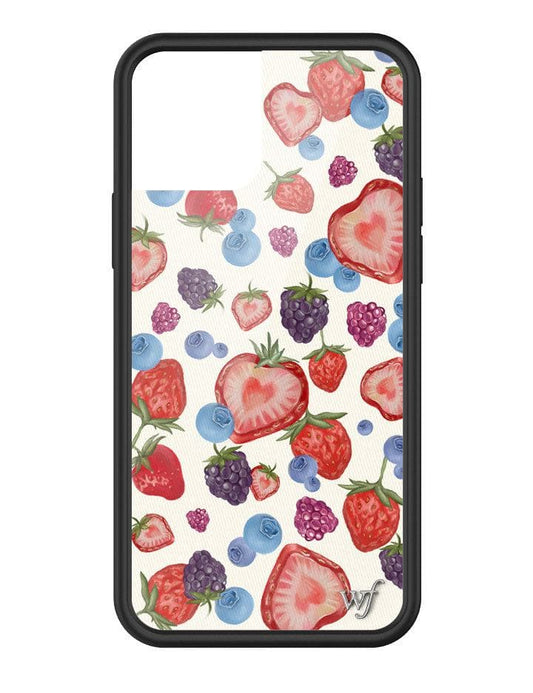 wildflower fruit tart iphone 12/12pro case