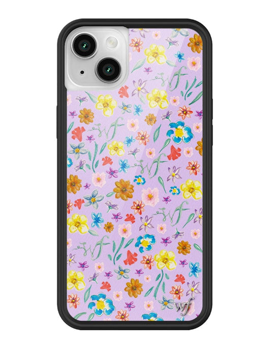 wildflower garden party iphone 14 case