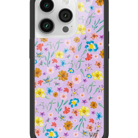 wildflower garden party iphone 14pro case