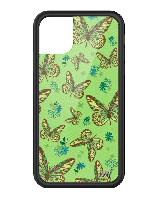 Sage Butterfly iPhone 11 Case.